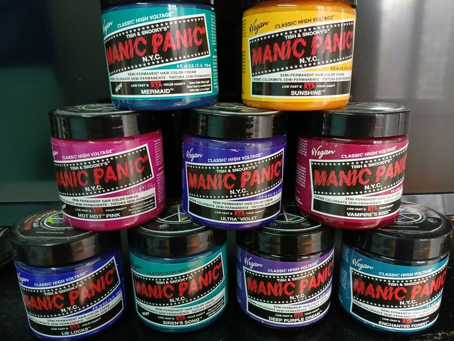 Tintas Manic Panic e Directions