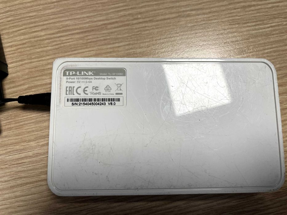 Zestaw switch, router Zyxel, Huawei, Asus Tplink, Mikrotik