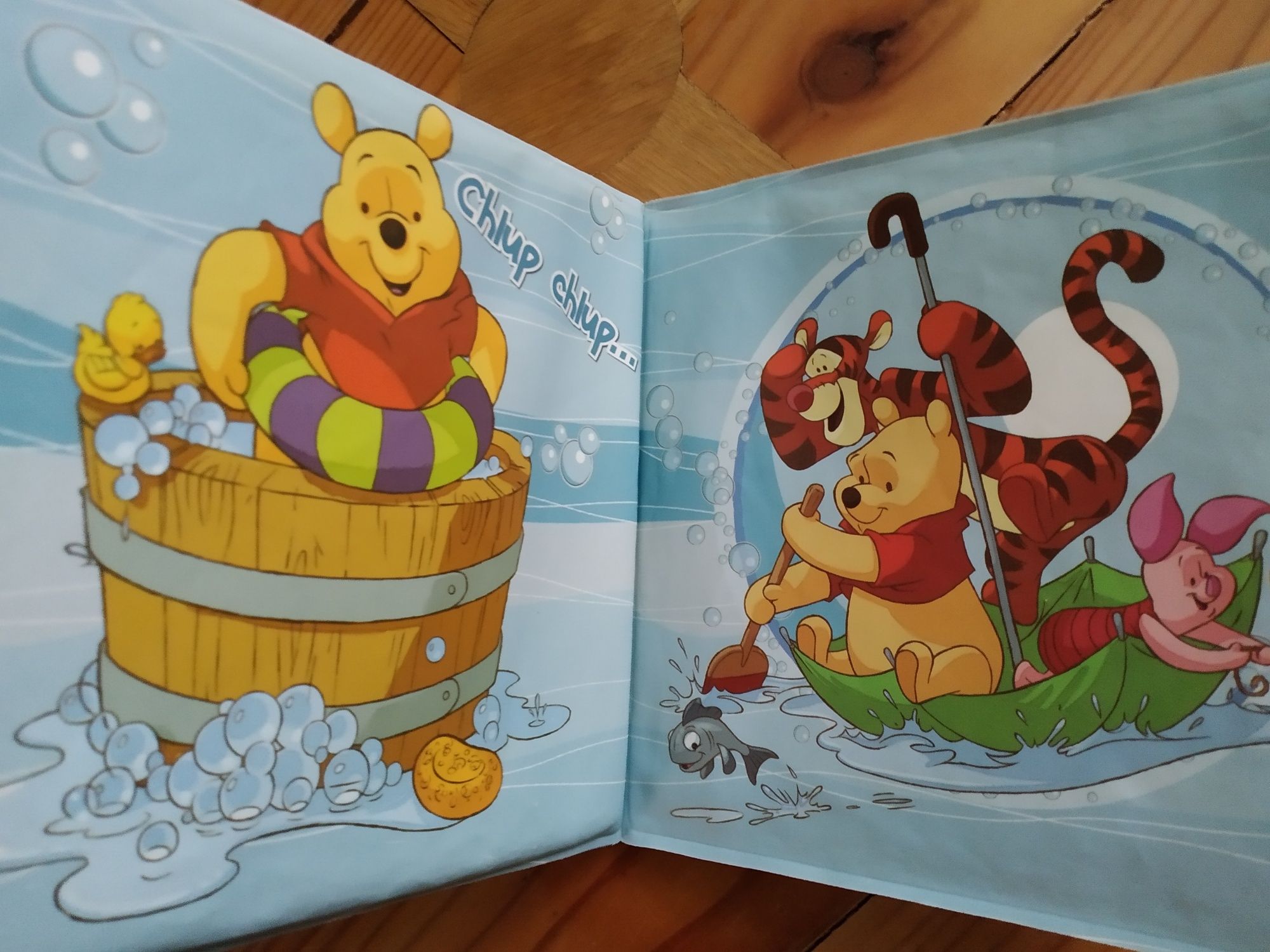 Книжка для купання, ванни від Disney первая книга малыша для купания