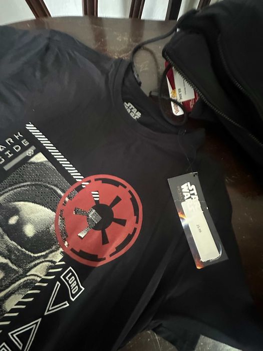 darth vader preta star wars t shirt M