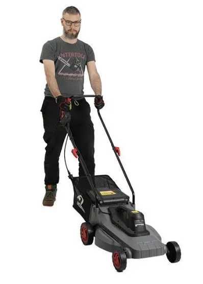 Электрическая газонокосилка INTERTOOL DT-2262 (1.8 кВт, 400 мм, 35 л)