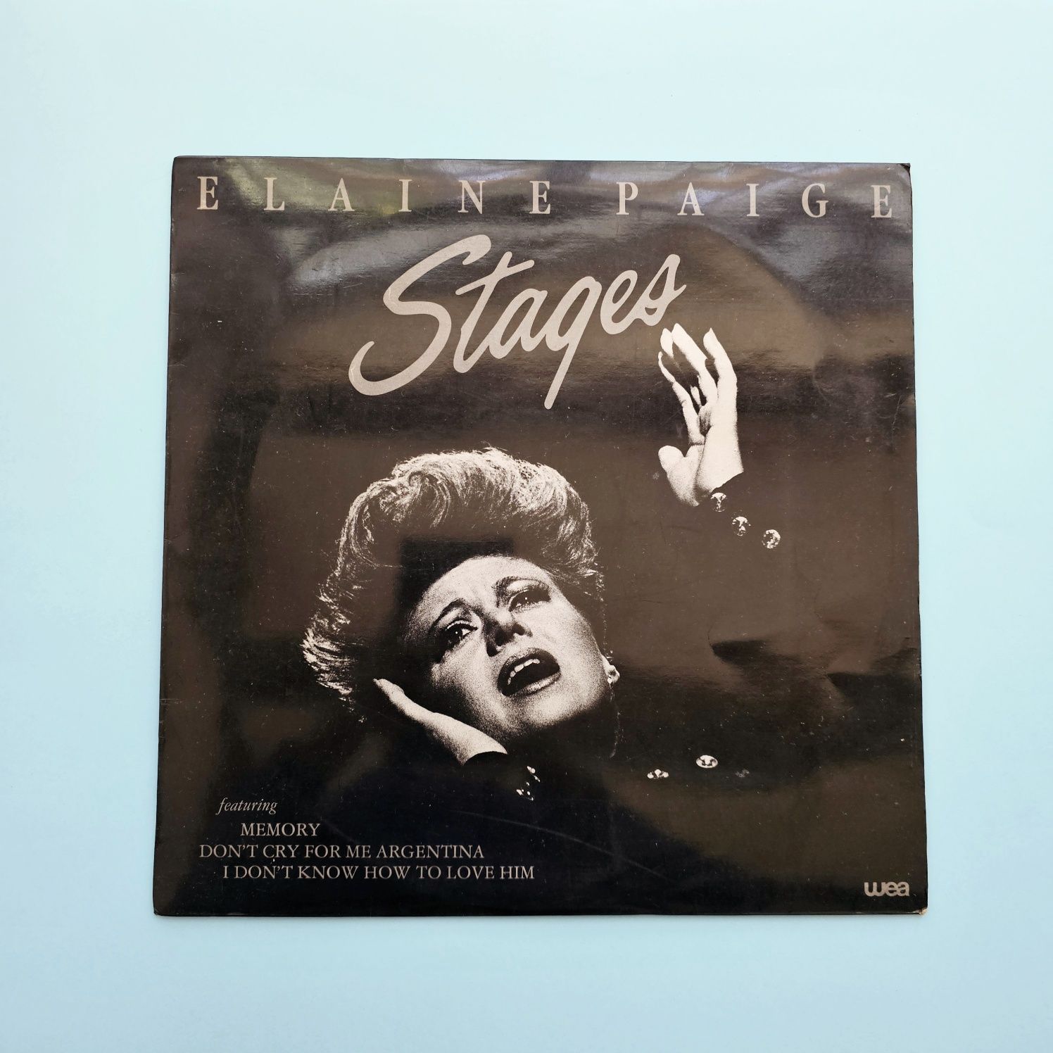 Disco Vinil LP "Elaine Paige - Stages"