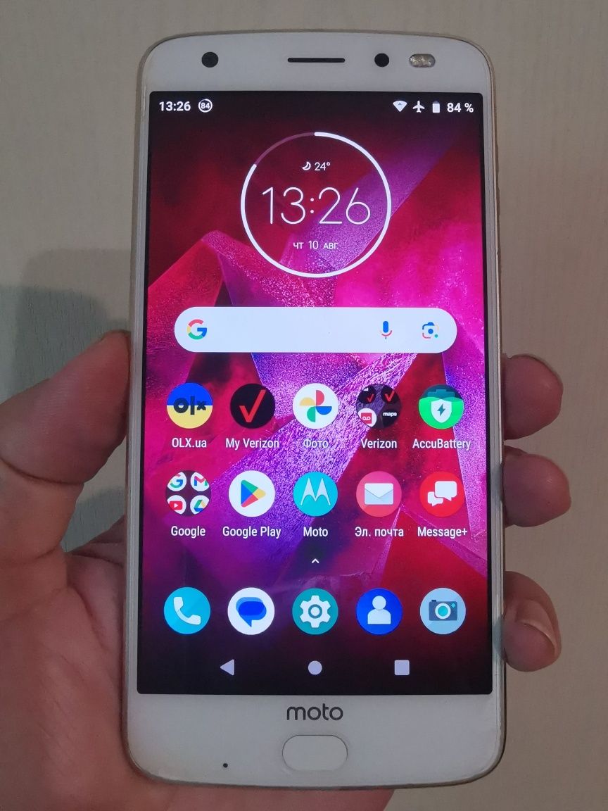 Motorola moto Z2 force .