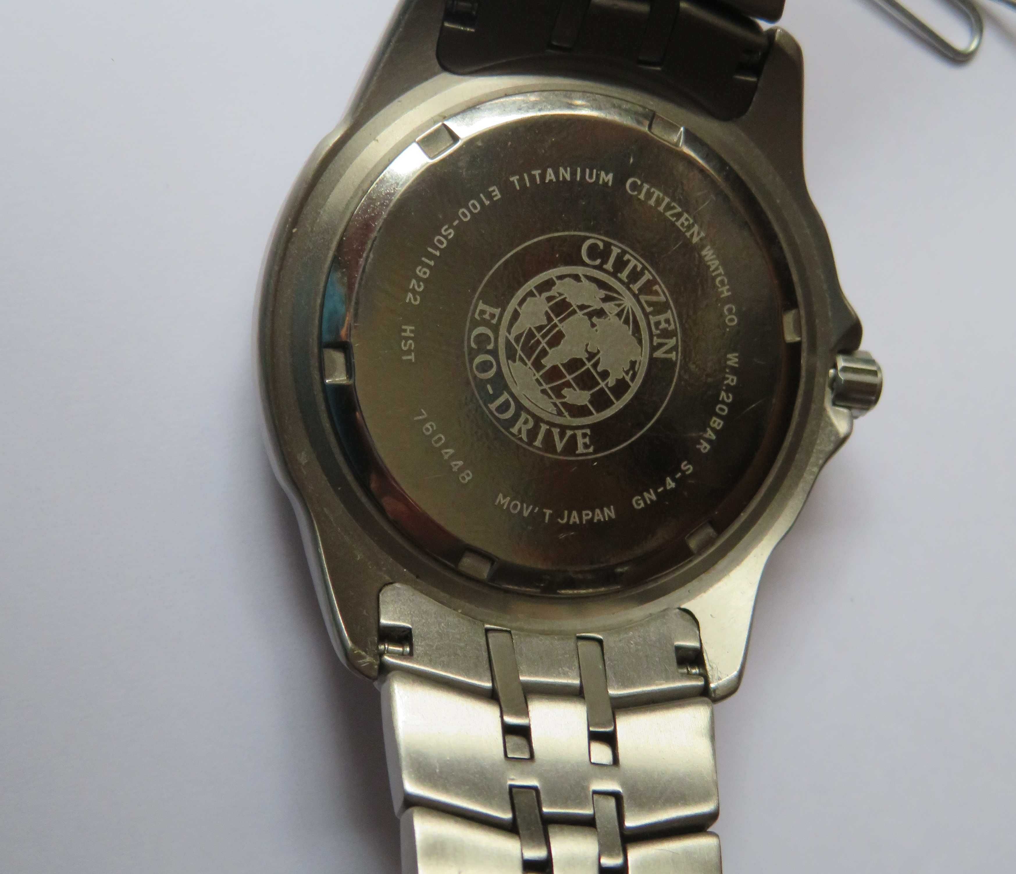 zegarek diver citizen tytanowy  solar eco-drive