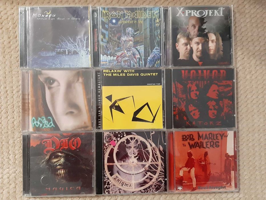 Компакт-диски.СД-диски по 100 грн.