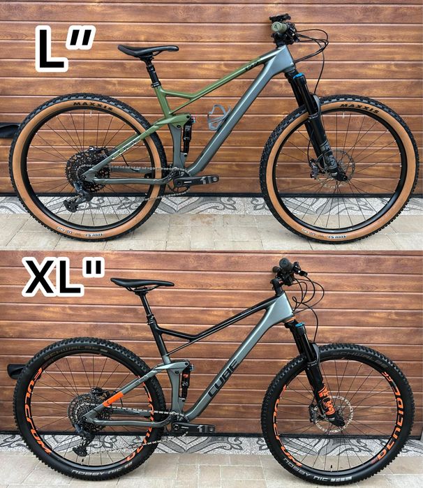 Двопідвіс Cube Stereo ONE22 HPC КАРБОН L" 2024р.