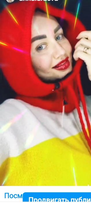 РАСПРОДАЖА!!!Капор из ангоры.