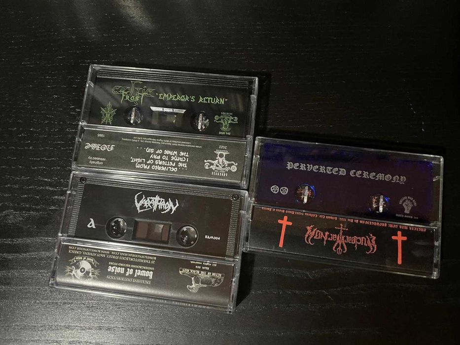 CD's e Cassetes de Metal (Black, Death, Thrash, Doom, Heavy)