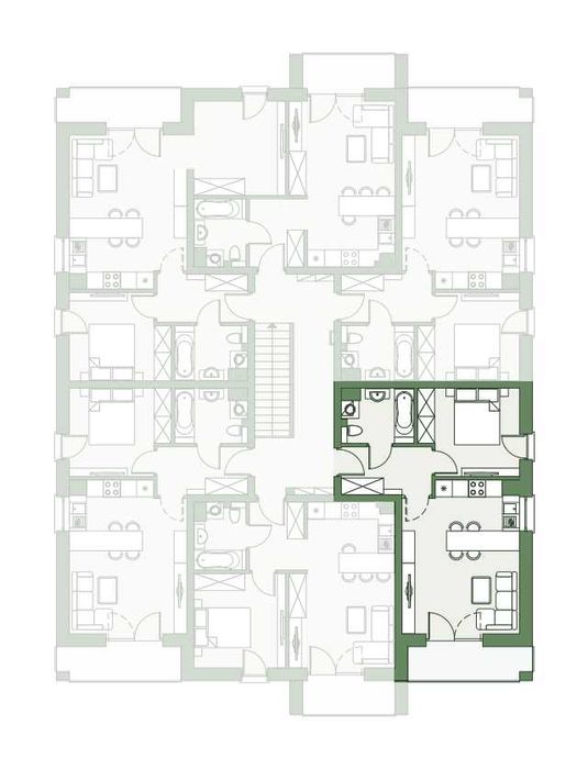 Nowe mieszkanie w Tłuchowie