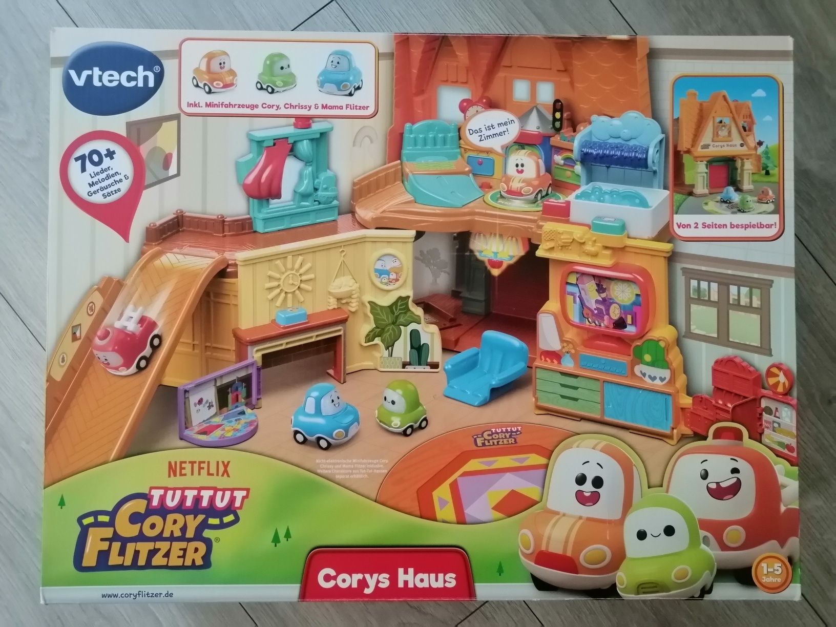 Domek z autkami VTech