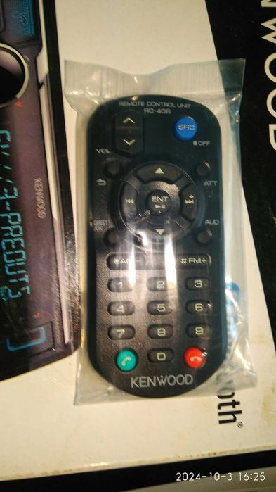 Пульт к цифровым автомагнитолам Kenwood/новый-Оригинал!/