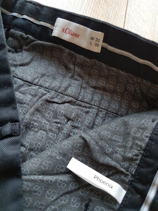 s.Oliver Phoenix chino spodnie bawełniane materiałowe męskie W31 L32 M
