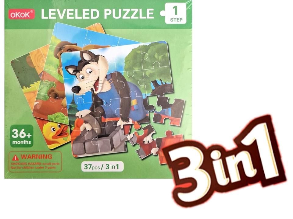 Magnetyczne puzzle 3w1