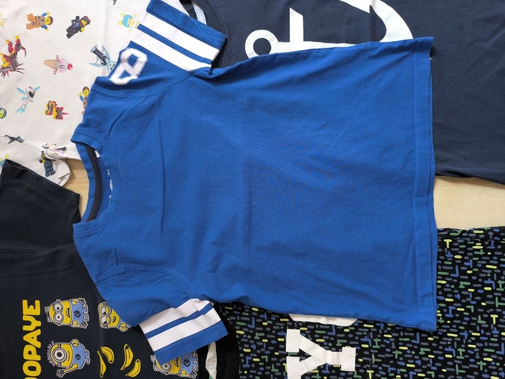 Zestaw koszulki 134/140 H&M i inne