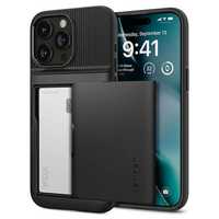 Spigen Slim Armor Cs Iphone 15 Pro 6.1" Czarny/Black Acs06728