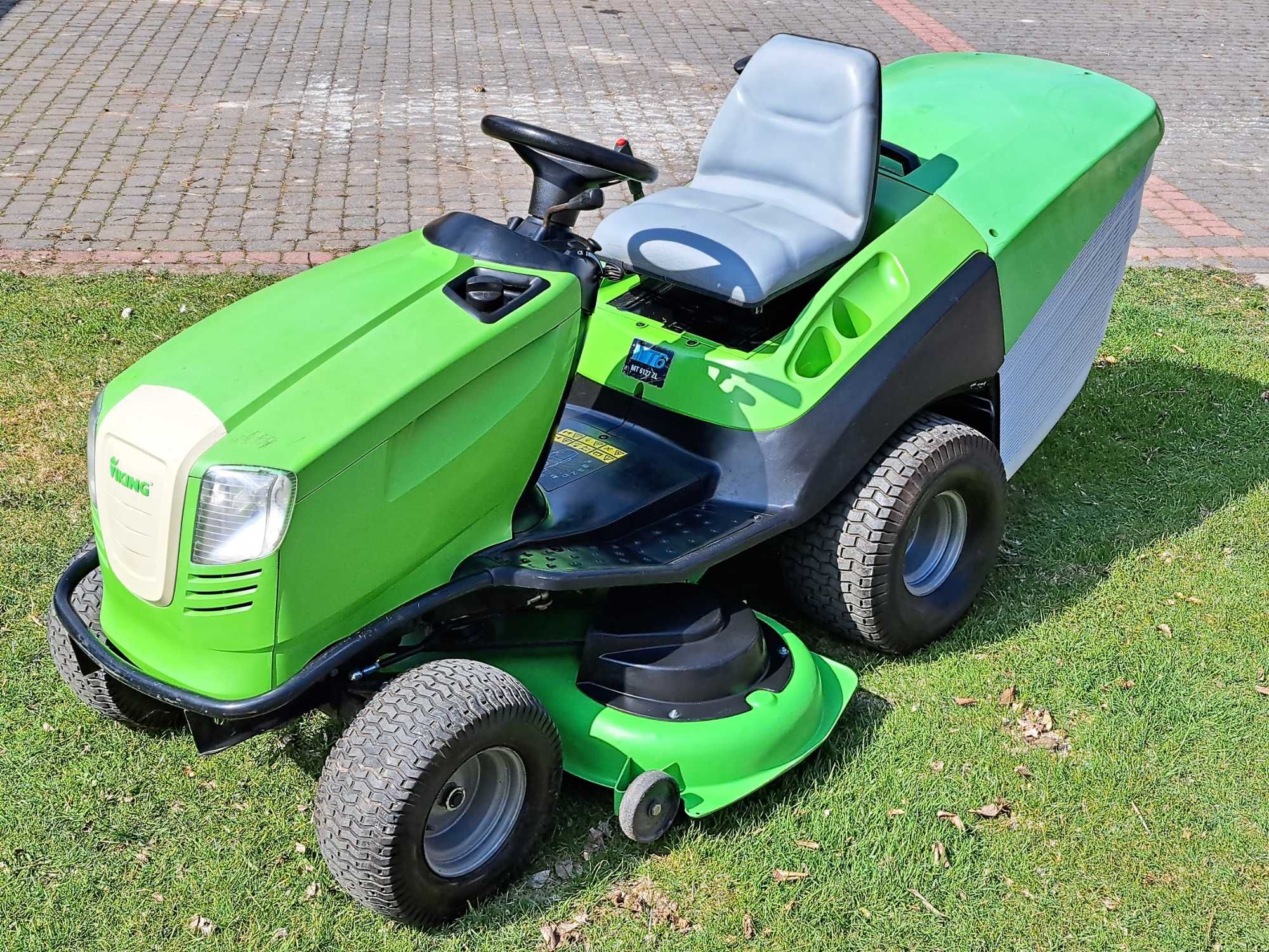 Kosiarka samojezdna traktorek Viking T6 MT6127 ZL Briggs V2 23 KM Hyd