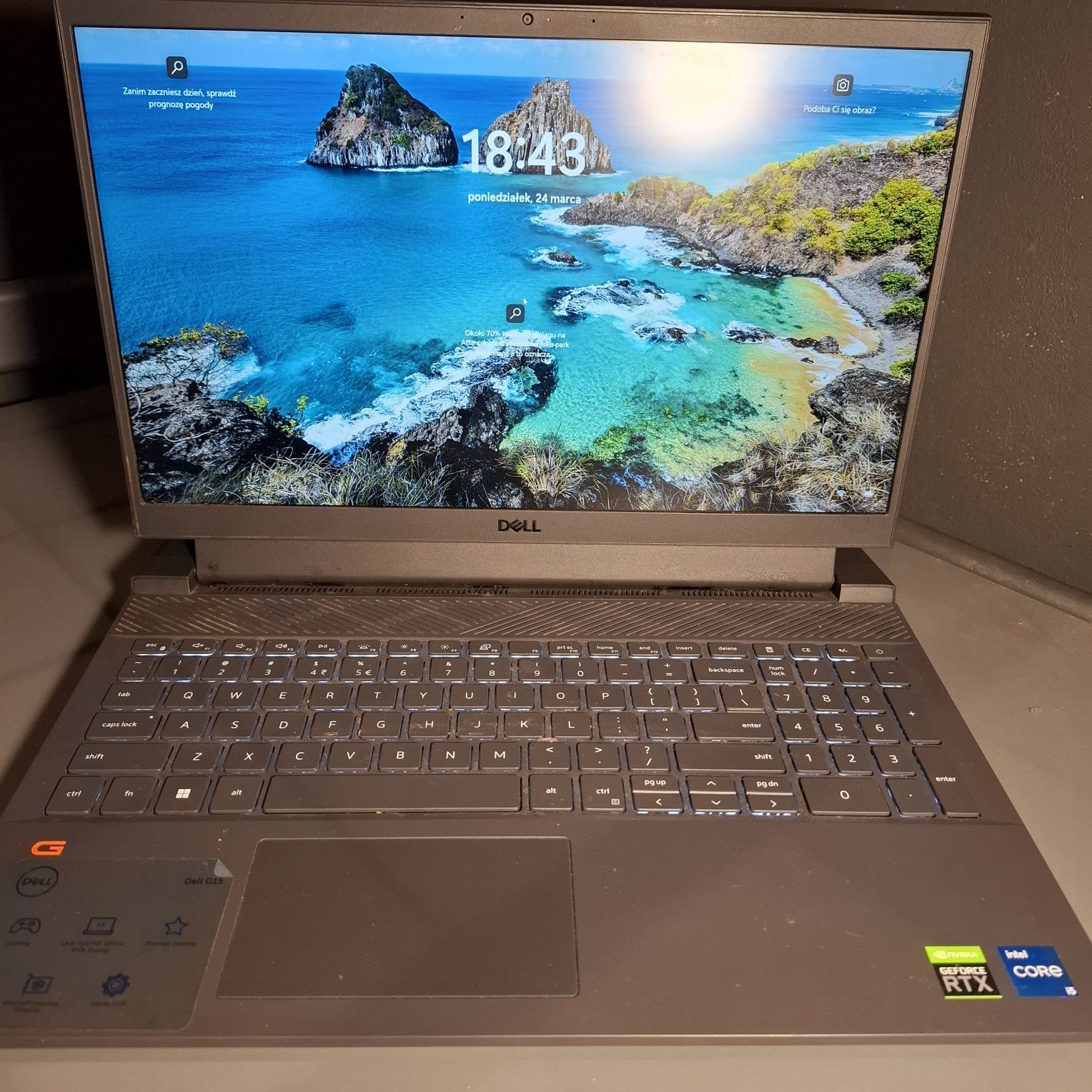 Gamingowy Laptop dell G15