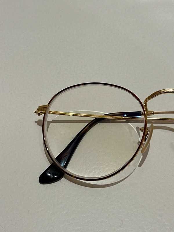 Armação Óculos Ray Ban Round Metal