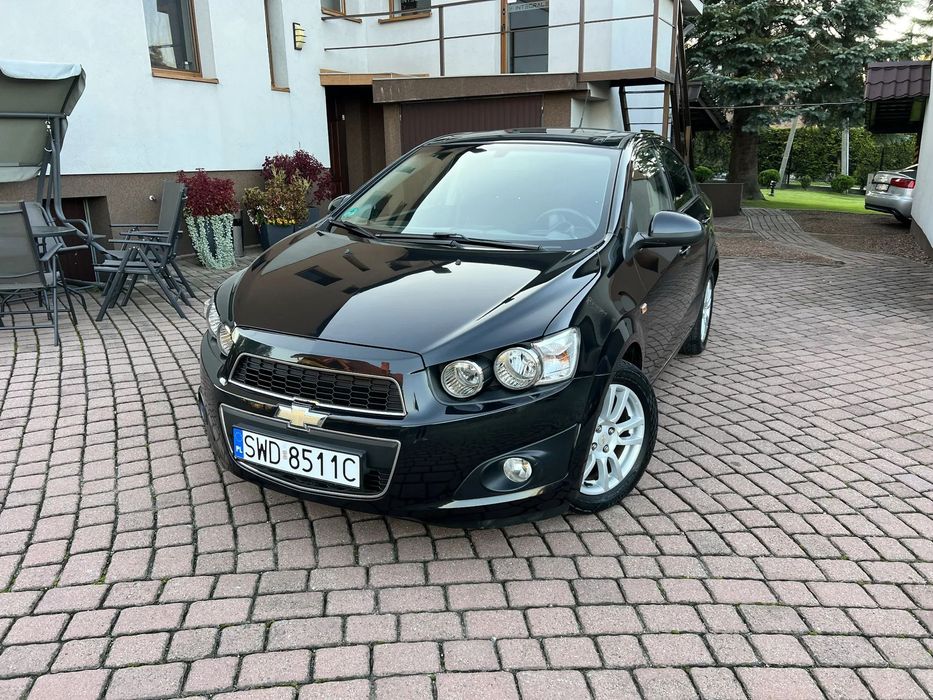 Chevrolet Aveo TYLKO 81tyśkm ORYGINAŁ LAKIER Sedan 1WŁAŚCICIEL 12R Lift LTZ 1.4 Klima