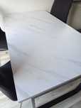 Blat MARMUR Carrara 140 x 80  LUB 120 x 120 cm