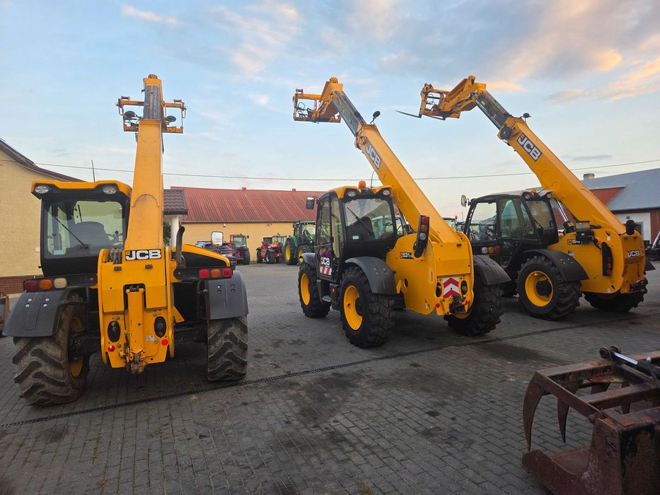 Import jcb 531.70 .541.70 brutto  
 2012..2014.2018 .4 nowe opony