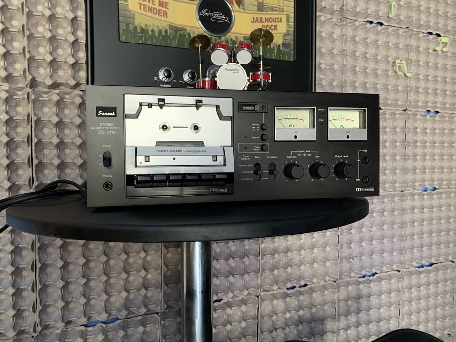 Gravador de cassetes Sansui SC 3110