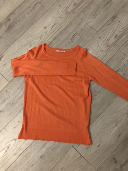 Bluzka dlugi rekaw, kolor pomaranczowy
