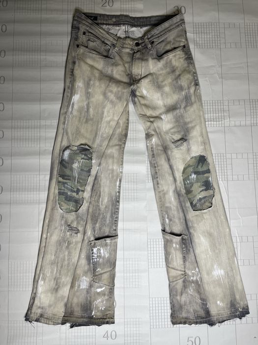 КАСТОМНЫЕ джинсы сшитые вручную custom jeans flared