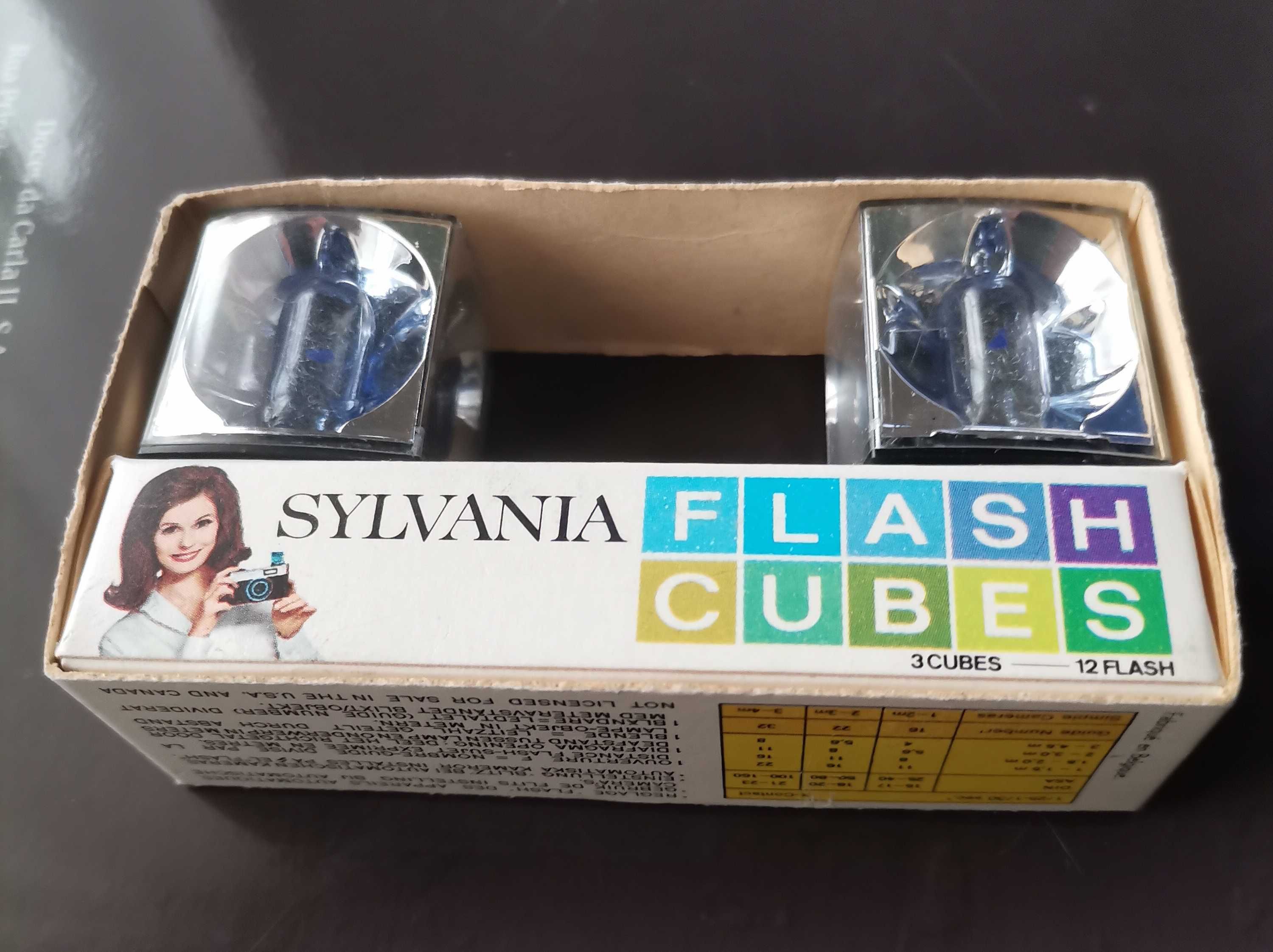 Flash cubes sylvania