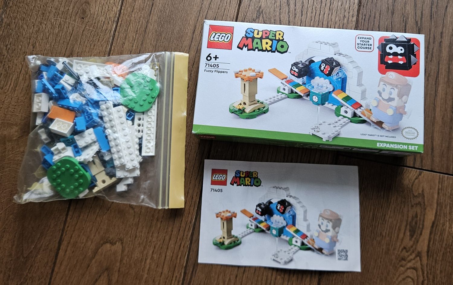 Lego Super Mario 71405 fuzzy flippers