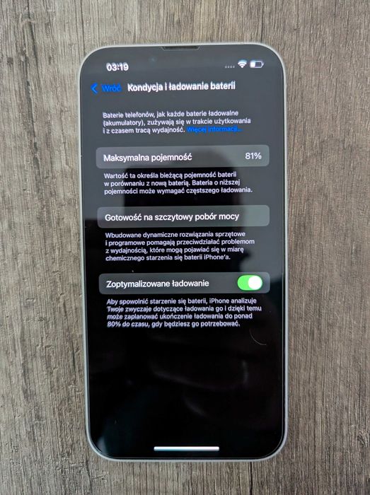iPhone 13 biały 128 GB