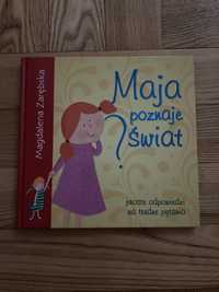 Maja poznaje świat - książka edukacyjna dla najmłodszych