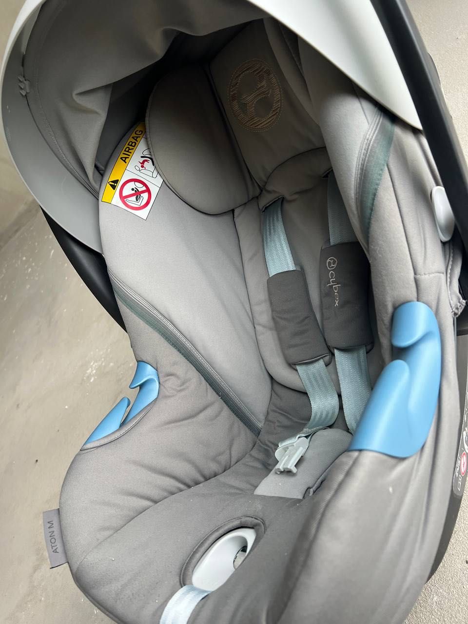 Автокрісло Cybex Aton M + ISOFIX база Cybex Sirona