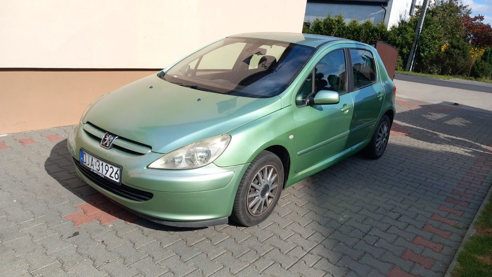 Tanio-Peugeot 307 rok 2002,silnik 1.6 benzyna,cena 2950 zł
