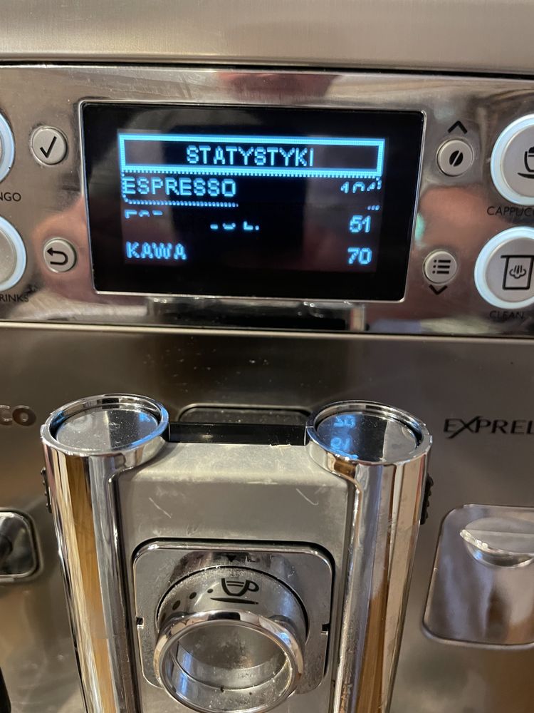 Ekspres do Kawy Ziarnistej  Saeco Exprelia Evo II