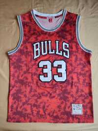 баскетбольная майка Mitchell and Ness Chicago bulls NBA