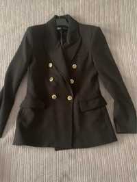 Blazer zara preto.