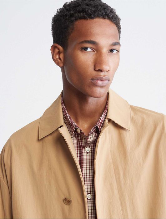 Новая куртка Calvin klein плащ (ck Oversize Nylon Jacket)c америки M,L