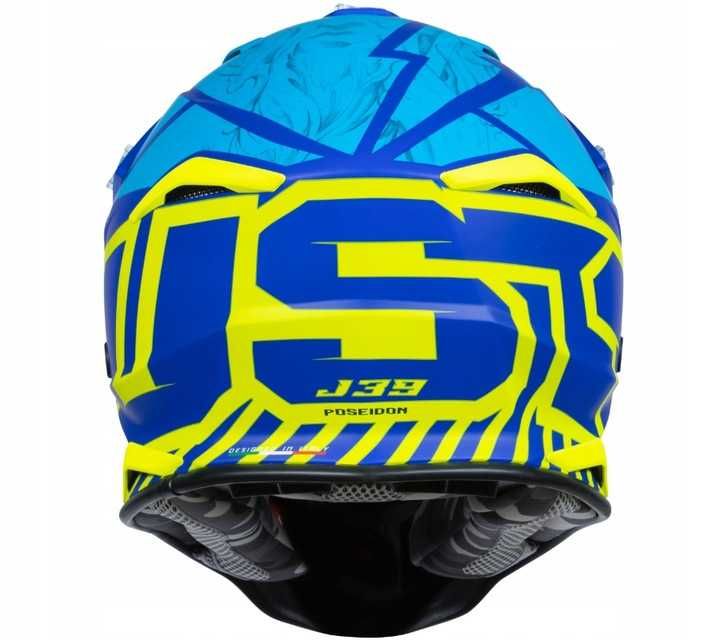 Kask kaski motocyklowy Cross Quad Motor S M L XL z homologacją POŁYSK