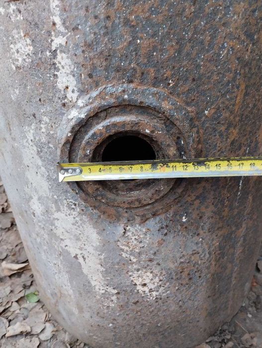 Бочка для буржуйки, заготовка для буржуйки, печка для обогрева гаража,