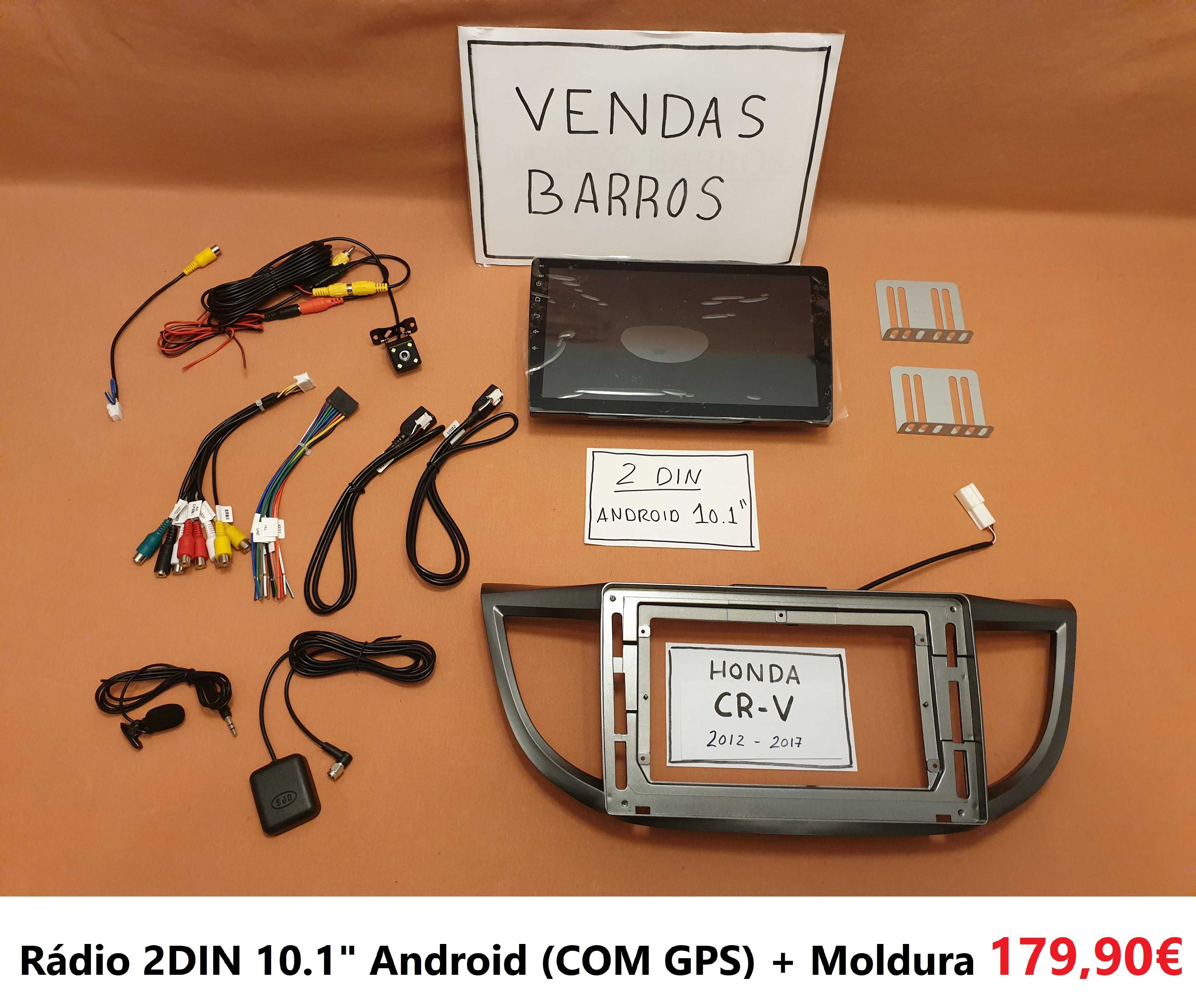 (NOVO) Rádio 2DIN • HONDA • CR-V • HR-V • Android GPS CRV HRV