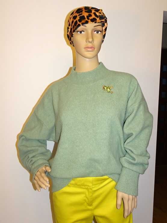 Sweter &Other Stories Los Angeles Atelier wełna L 40 skandynawski