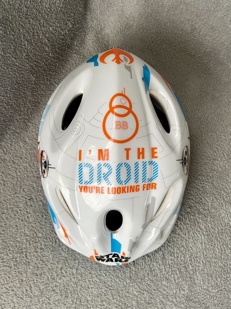 Kask rowerowy sportowy SEVEN STAR WARS DROID 52-56 cm