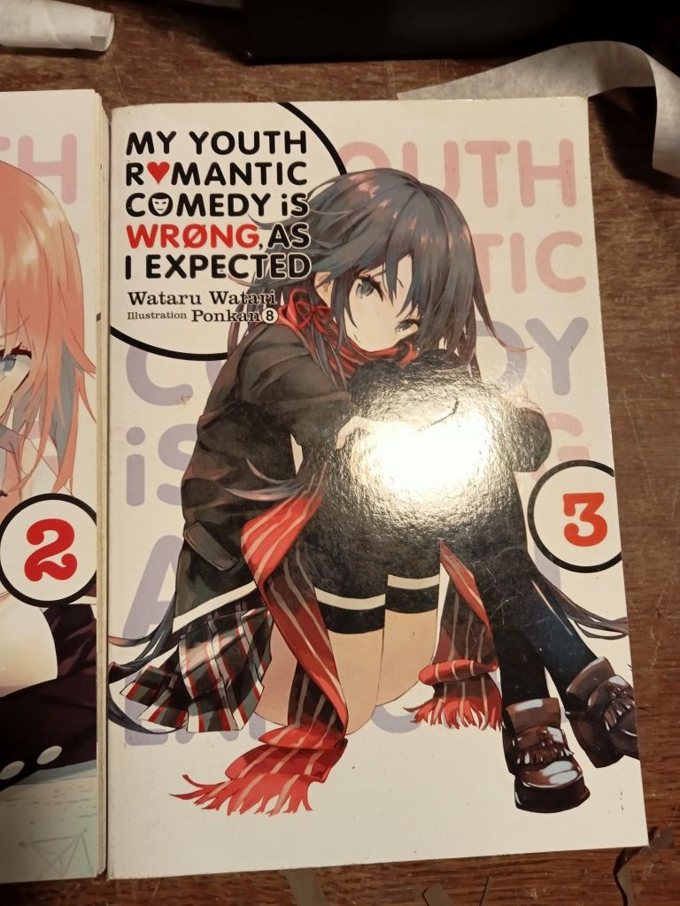 Oregairu Light Novel Volume 1-2-3