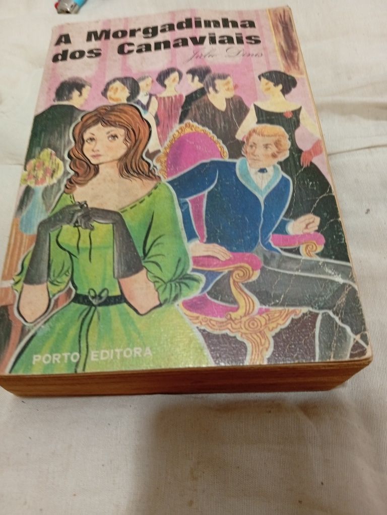 Livro a Morgadinha dos canaviais 1973