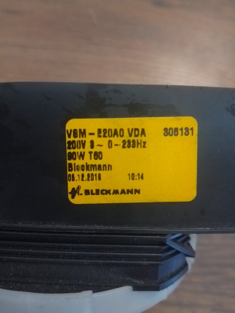 Pompa zmywarki, część V8M-E20A0 VDA bez turbiny