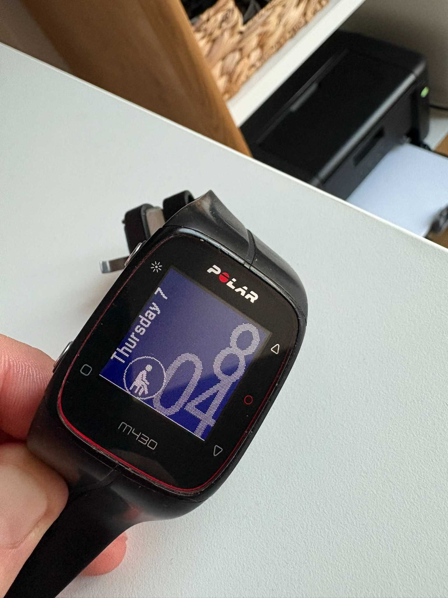 Polar M430 – GPS + pulsometr, po wymianie paska, stan bardzo dobry