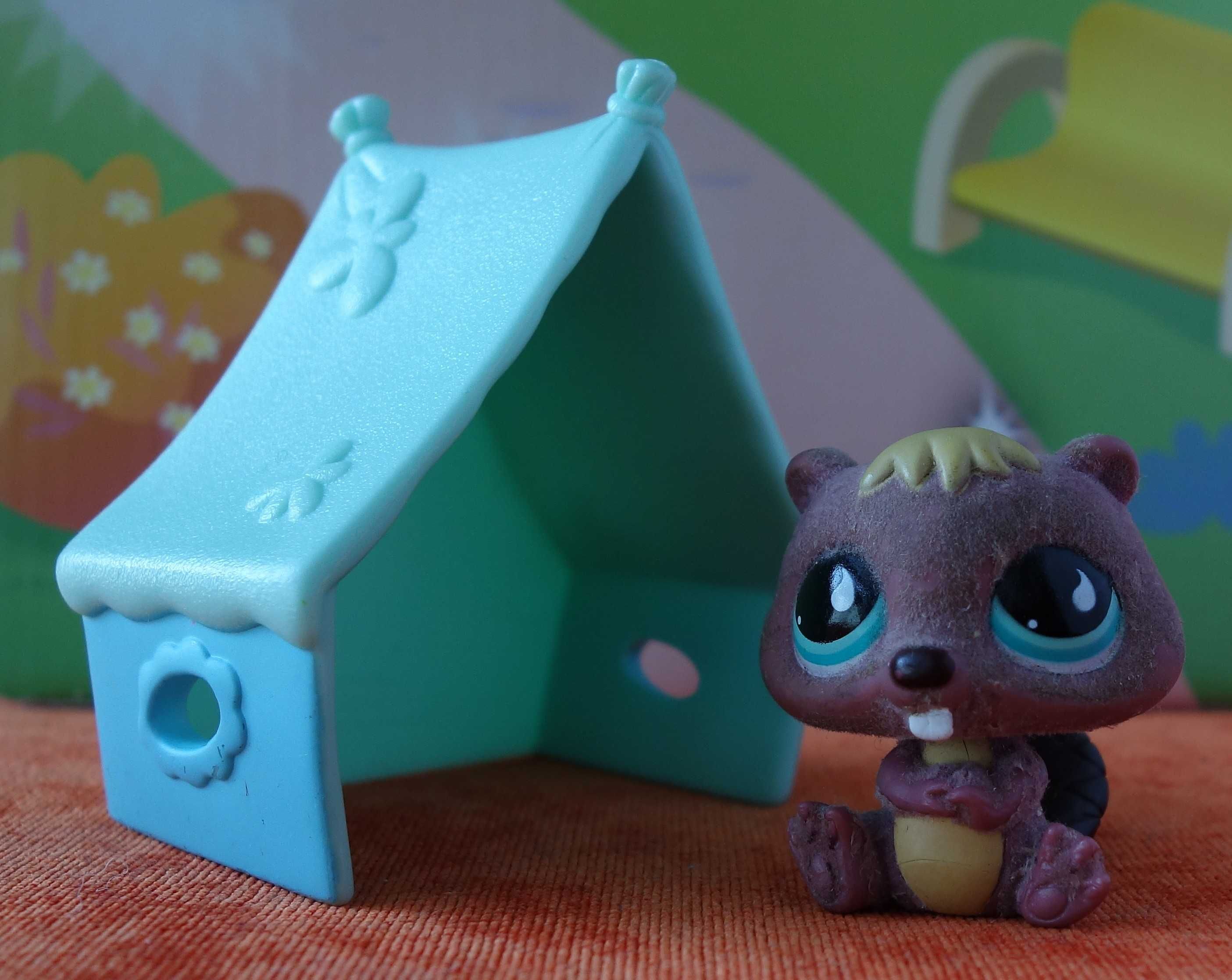 Littlest Pet Shop, LPS - figurka Bóbr #810 HASBRO