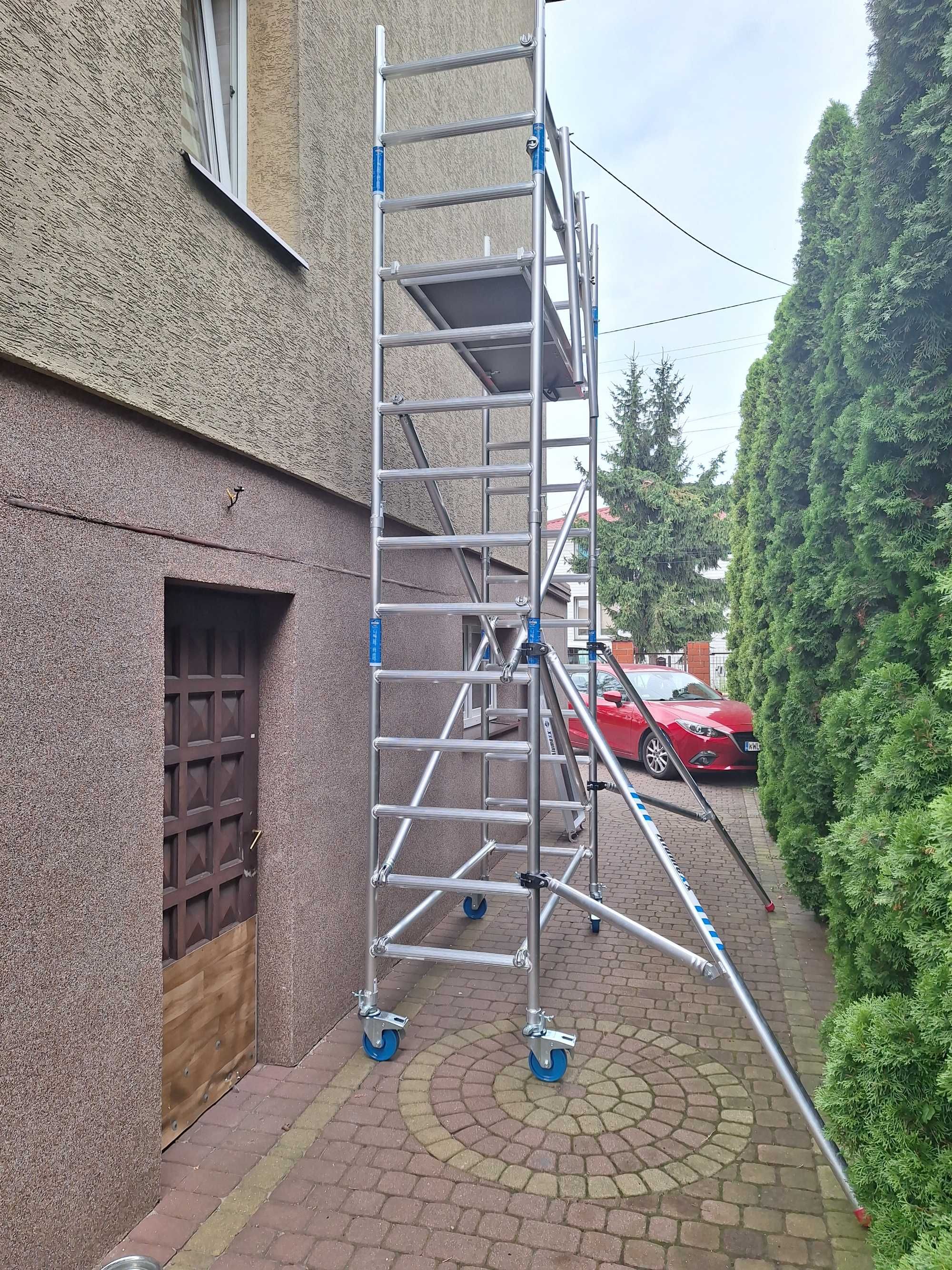 Rusztowanie przejezdne Alumexx 75x190x520 wysokość robocza.