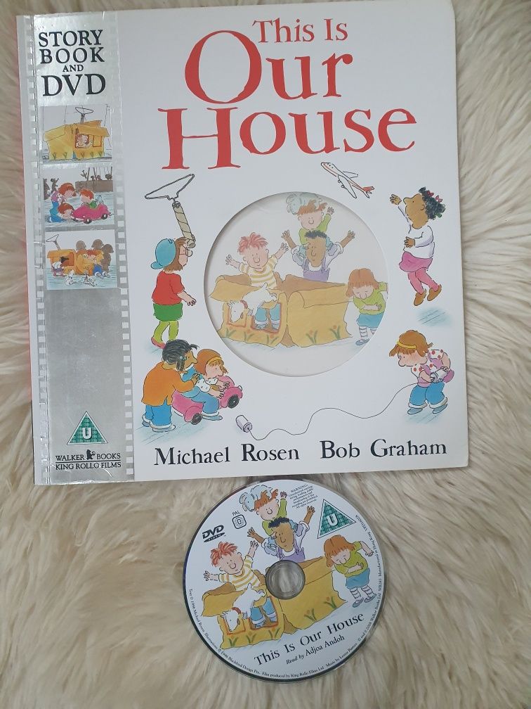 This is Our House książeczka dla dzieci DVD